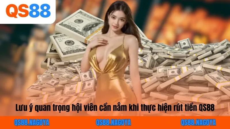 Lưu ý quan trọng hội viên cần nắm khi thực hiện rút tiền QS88